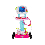 Jucarii, Copii si Bebe - Jucarii si jocuri - Jucarii de rol - Set joaca doctor - Set medical pentru fete, MalPlay, Ecograf cu sunete si lumini, accesorii incluse, Roz - Infinity.ro