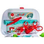 Jucarii, Copii si Bebe - Jucarii si jocuri - Jucarii de rol - Set joaca doctor - Trusa de doctor 2 in 1 MalPlay, Geanta portabila cu accesorii doctor pentru copii - Infinity.ro