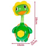 Jucarii, Copii si Bebe - Jucarii si jocuri - Jucarii bebelusi - Jucarii de baie - Jucarie de baie MalPaly, Broscuta testoasa sub forma de dus - Infinity.ro