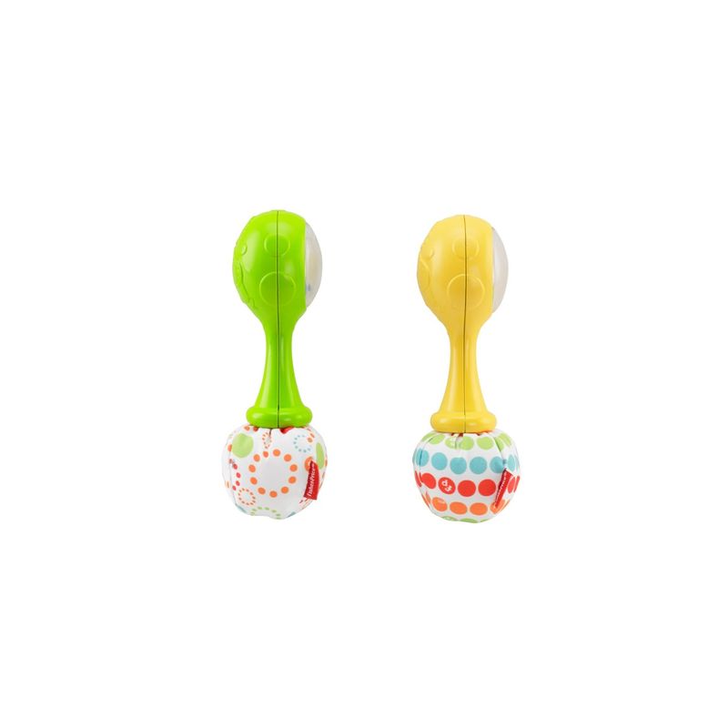 Jucarii, Copii si Bebe - Jucarii si jocuri - Jucarii bebelusi - Jucarii zornaitoare - Fisher price set 2 zornaitoare maracas - Infinity.ro
