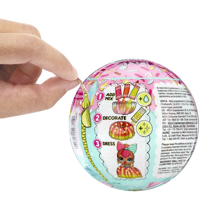 Jucarii, Copii si Bebe - Jucarii si jocuri - Papusi si accesorii - Papusi - L.o.l. surprise! mix&make birthday cake papusa tots - Infinity.ro