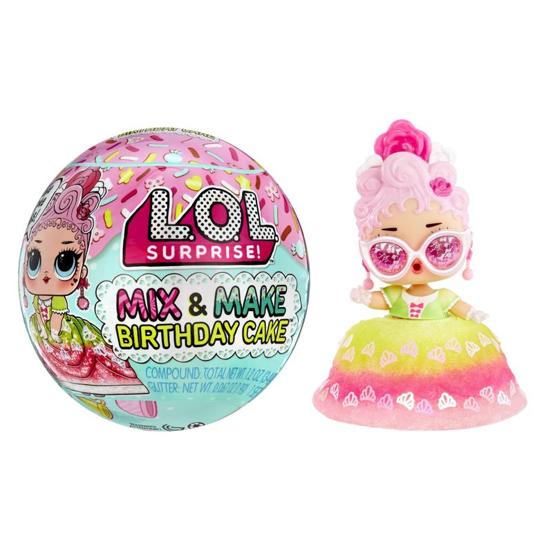 Jucarii, Copii si Bebe - Jucarii si jocuri - Papusi si accesorii - Papusi - L.o.l. surprise! mix&make birthday cake papusa tots - Infinity.ro