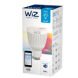 Bec smart LED WiZ GU10 Colours 6.5W 345lm GU10 WiFi integrat iOS I Android