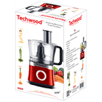 Electronice si Electrocasnice - Electrocasnice bucatarie - Mixere, tocatoare & roboti de bucatarie - Roboti de bucatarie - Robot de bucatarie Techwood TRO-6855, 800W, taiere, razuire, feliare - Infinity.ro