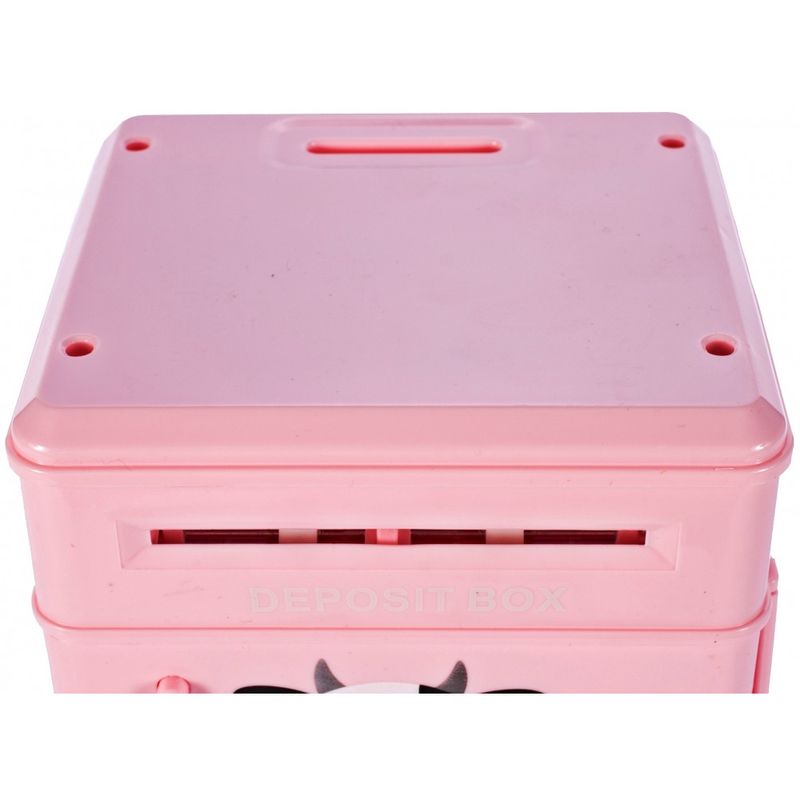 Jucarii, Copii si Bebe - Jucarii si jocuri - Jucarii & jocuri educative - Jucarii interactive - Seif pentru economii cu cod deblocare Pink - Infinity.ro