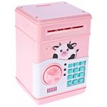 Jucarii, Copii si Bebe - Jucarii si jocuri - Jucarii & jocuri educative - Jucarii interactive - Seif pentru economii cu cod deblocare Pink - Infinity.ro