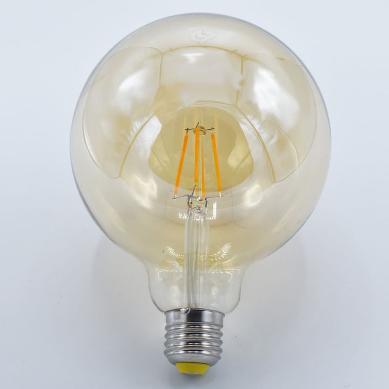 Casa si Gradina - Corpuri si surse de iluminat - Becuri si tuburi neon - Becuri - Bec LED 4W(40W) Braytron, G125, E27, 350 lm, lumina calda (2200 K), clasa energetica G - Infinity.ro