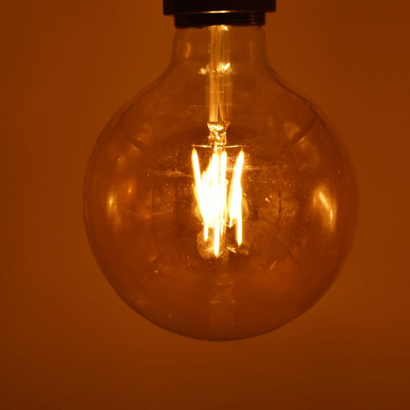 Casa si Gradina - Corpuri si surse de iluminat - Becuri si tuburi neon - Becuri - Bec LED 4W(40W) Braytron, G125, E27, 350 lm, lumina calda (2200 K), clasa energetica G - Infinity.ro