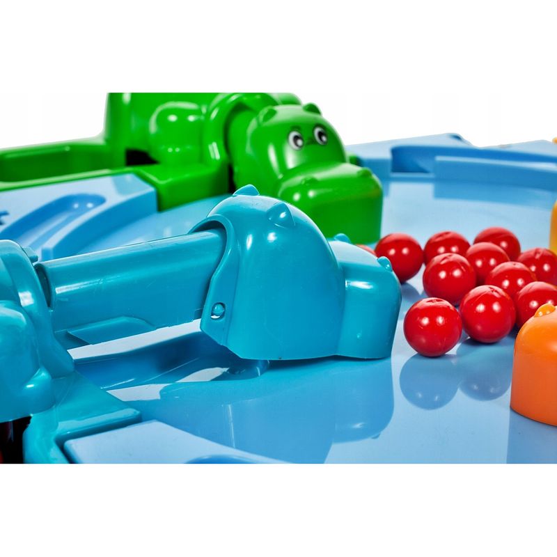 Jucarii, Copii si Bebe - Jucarii si jocuri - Jucarii & jocuri educative - Jucarii interactive - Joc interactiv, Hipopotamii Mancaciosi 4 jucatori Albastru - Infinity.ro