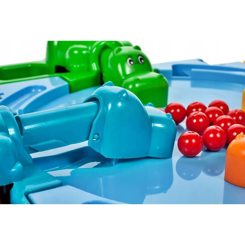 Jucarii, Copii si Bebe - Jucarii si jocuri - Jucarii & jocuri educative - Jucarii interactive - Joc interactiv, Hipopotamii Mancaciosi 4 jucatori Albastru - Infinity.ro