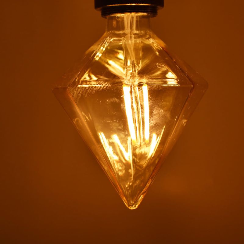 Casa si Gradina - Corpuri si surse de iluminat - Becuri si tuburi neon - Becuri - Bec LED Vintage 4W(40W) Braytron, CR110, E27, 350 lm, lumina calda (2200 K), clasa energetica G - Infinity.ro