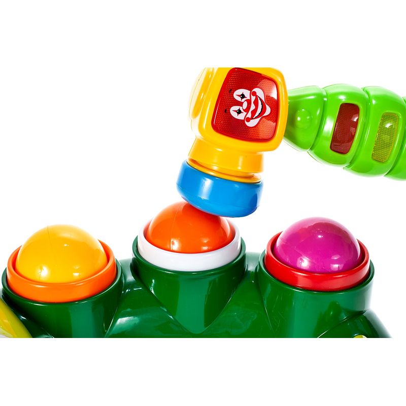 Jucarii, Copii si Bebe - Jucarii si jocuri - Jucarii bebelusi - Jucarii interactive bebelusi - Jucarie Interactiva MalPlay, Crocodilul cu Bile, Verde - Infinity.ro