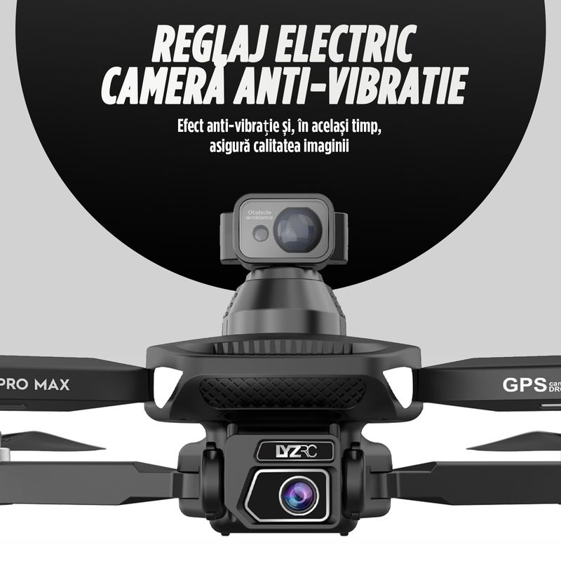 TV, Audio-Video si Foto - Camere de actiune si drone - Drone - Drona Nivazo L500 Pro Max, acumulator 2200mAh, follow me, functie de evitarea obstacolelor, autonomie pana la 25 minute, gesture selfie, raza actiune 1200 metri, aplicatie mobila, filmare si fotografi - Infinity.ro