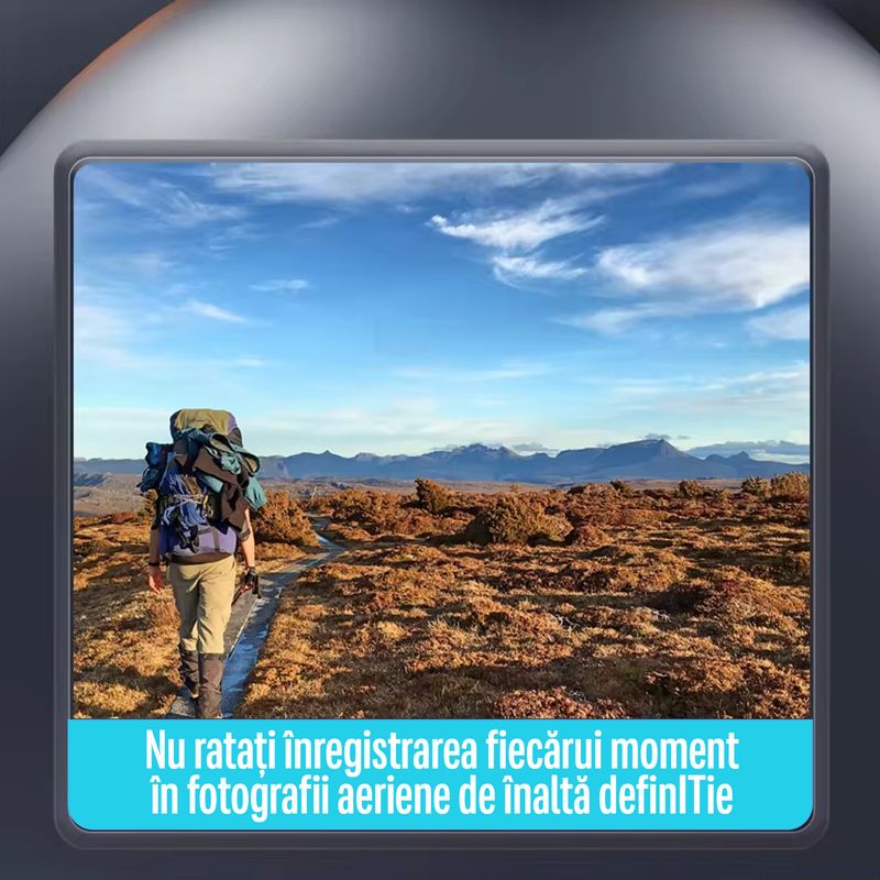 TV, Audio-Video si Foto - Camere de actiune si drone - Drone - Drona Nivazo S166, rotire 360 de grade, follow me, functie de evitarea obstacolelor, 20 de minute rezistenta bateriei, camera duala 4K, gesture selfie, aplicatie mobila, filmare si fotografiere - Infinity.ro