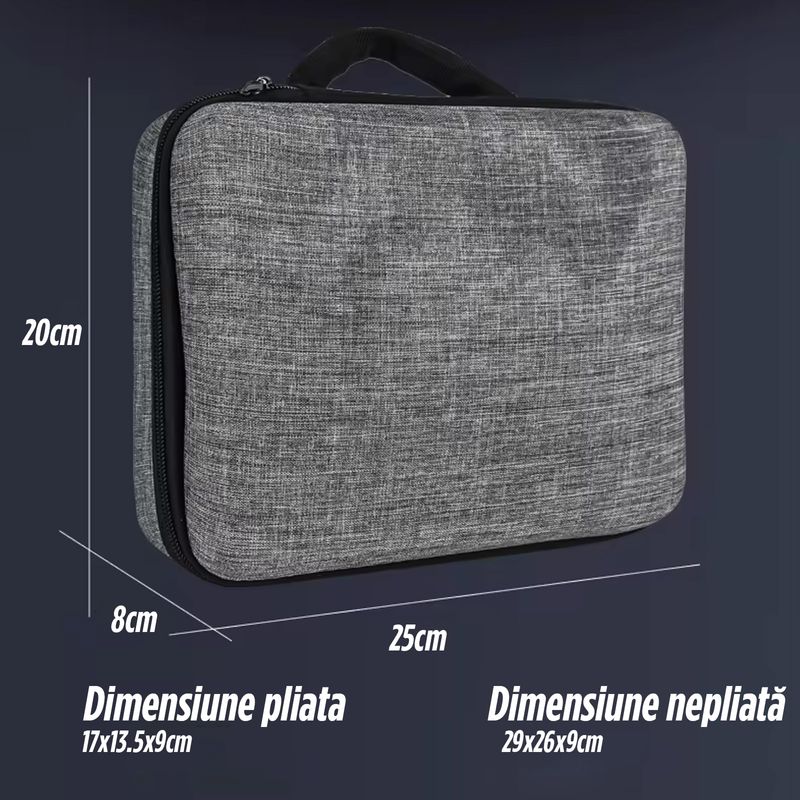 TV, Audio-Video si Foto - Camere de actiune si drone - Drone - Drona Nivazo S166, rotire 360 de grade, follow me, functie de evitarea obstacolelor, 20 de minute rezistenta bateriei, camera duala 4K, gesture selfie, aplicatie mobila, filmare si fotografiere - Infinity.ro