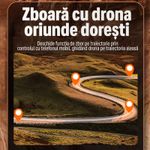 TV, Audio-Video si Foto - Camere de actiune si drone - Drone - Drona Nivazo P11 Pro Max, rotire 360 de grade, follow me, functie de evitarea obstacolelor, 20 de minute rezistenta bateriei, camera duala 8K, gesture selfie, zoom 50x, aplicatie mobila, filmare si fo - Infinity.ro