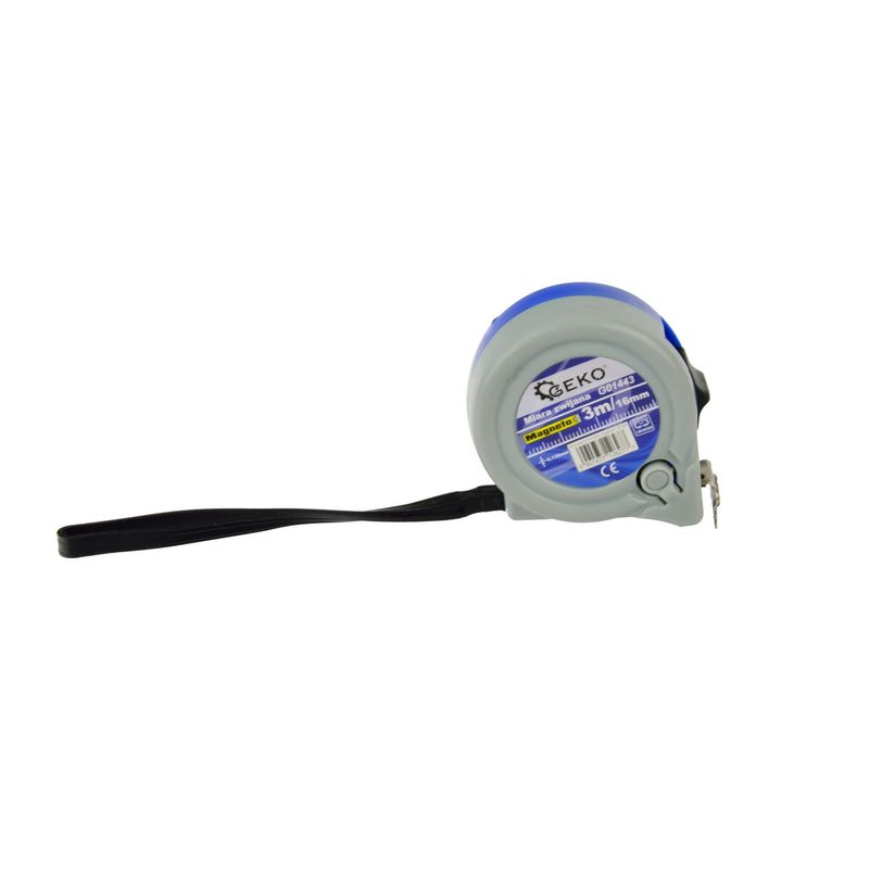 Casa si Gradina - Constructii - Scule de mana si unelte - Unelte de masurat - Ruleta magnetica 3mx16mm, Geko G01443 - Infinity.ro