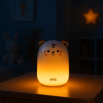 Electronice si Electrocasnice - Climatizare si sisteme de incalzire - Aparate filtrare aer - Umidificatoare - Umidificator Aer MRG MM8, Ursulet 250ml, USB, Lumina LED, Aromaterapie - Infinity.ro