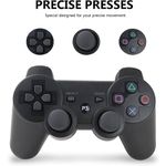PC, gaming si accesorii - Gaming - Accesorii gaming - Controlere, Volane si Casti gaming - Wireless Controller Compatibil PS3 MRG MP3 , DoubleShock 3, Vibratii, Negru - Infinity.ro