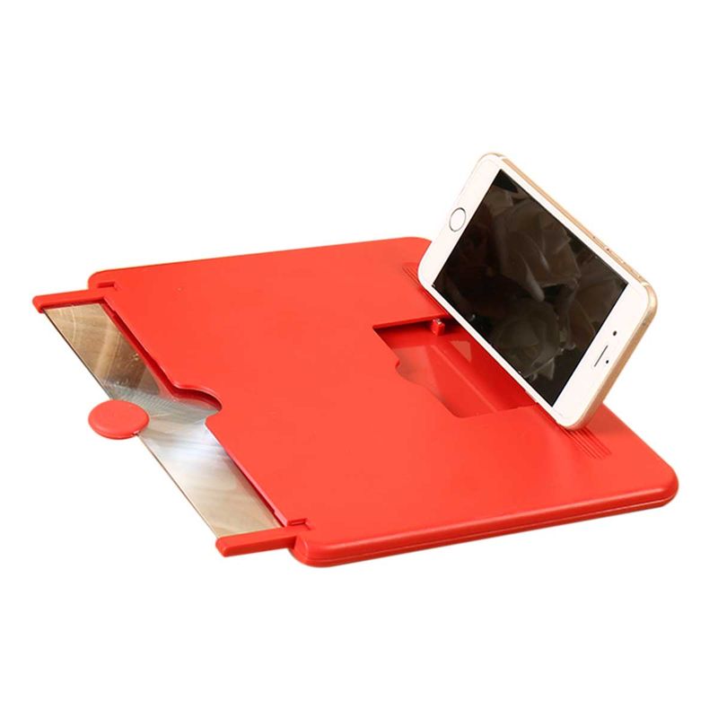 Laptop, Telefoane si Tablete - Telefoane mobile si accesorii - Accesorii Telefoane - Alte accesorii telefoane - Lupa Telefon MRG M-598, 8 inch, Pliabil, Rosu - Infinity.ro