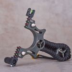 Sport si Outdoor - Camping - Accesorii camping si drumetii - Prastie Profesionala MRG M1058, de Vanatoare, Aluminiu, Laser si Boloboc - Infinity.ro