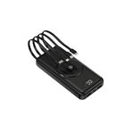 Laptop, Telefoane si Tablete - Telefoane mobile si accesorii - Accesorii Telefoane - Baterii externe - Power Bank Wireless MRG M762, 10000mah, 3in1, Negru - Infinity.ro