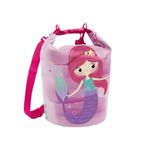 Fashion, accesorii si bijuterii - Copii - Accesorii copii - Genti si rucsacuri copii - Geanta de plaja impermeabila, pentru copii, model sirena, 25x18 cm, Perletti, 5l - Infinity.ro