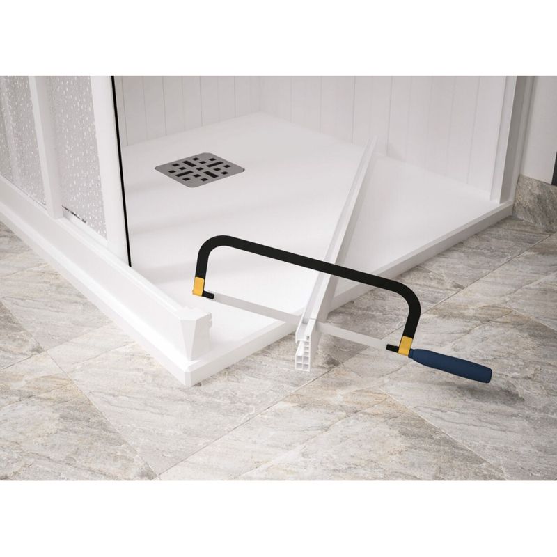 Casa si Gradina - Sanitare - Cazi si cabine de dus - Cabine dus - Cabina dus patrata IDRA, fara cadita, material PVC, 90x90x190 cm - Infinity.ro