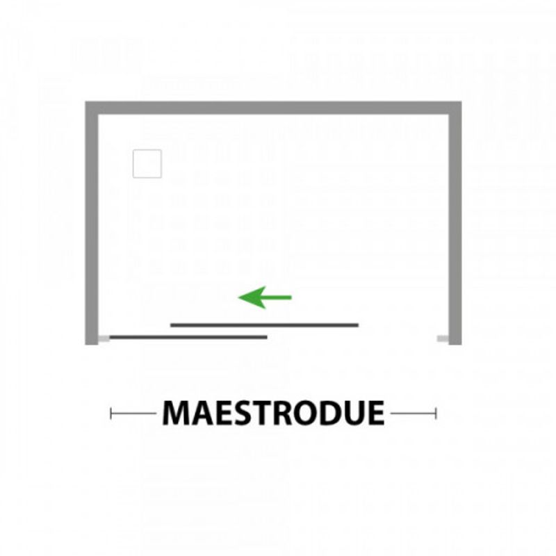 Casa si Gradina - Sanitare - Cazi si cabine de dus - Cabine dus - Paravan dus SARA, usi glisante, 110 cm - Infinity.ro