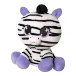 Jucarii, Copii si Bebe - Jucarii si jocuri - Jucarii de plus - Plus Pisica Imprimeu Zebra Mov Lula 25cm - Infinity.ro
