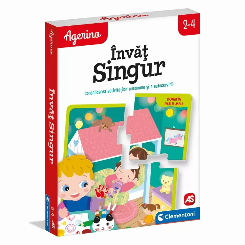 Jucarii, Copii si Bebe - Jucarii si jocuri - Jocuri si puzzle - Jocuri de societate - Agerino Invat Singur Educativ - Infinity.ro