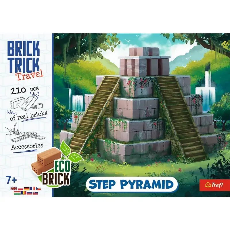 Jucarii, Copii si Bebe - Jucarii si jocuri - Jocuri si puzzle - Puzzle - Brick Trick M Travel Piramida - Infinity.ro