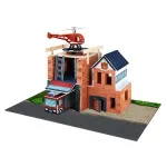 Jucarii, Copii si Bebe - Jucarii si jocuri - Jocuri si puzzle - Puzzle - Brick Trick Xl Statie De Pompieri - Infinity.ro