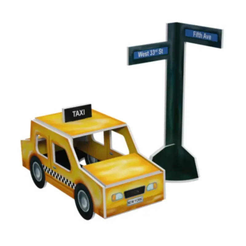 Jucarii, Copii si Bebe - Jucarii si jocuri - Jocuri si puzzle - Puzzle - Brick Trick Xl Travel Cladirea Empire State - Infinity.ro