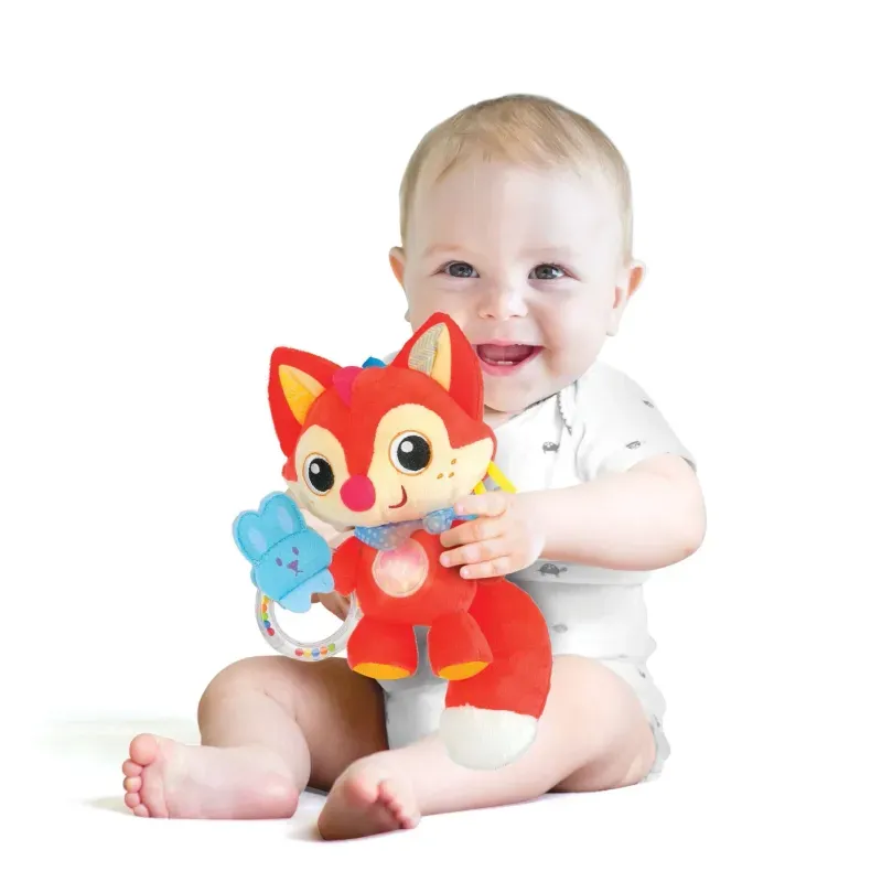Jucarii, Copii si Bebe - Jucarii si jocuri - Jucarii bebelusi - Jucarii interactive bebelusi - Winfun Vulpita Cu Sunete Si Lumini - Infinity.ro