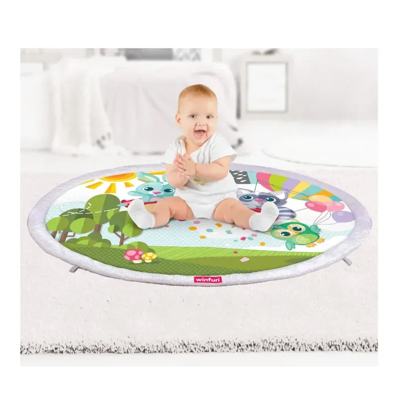 Jucarii, Copii si Bebe - Jucarii si jocuri - Jucarii bebelusi - Jucarii interactive bebelusi - Winfun Salteluta Cu Activitati - Infinity.ro