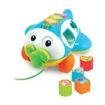 Jucarii, Copii si Bebe - Jucarii si jocuri - Jucarii bebelusi - Jucarii interactive bebelusi - Winfun Jucarie De Tras Avion Cu Activitati - Infinity.ro