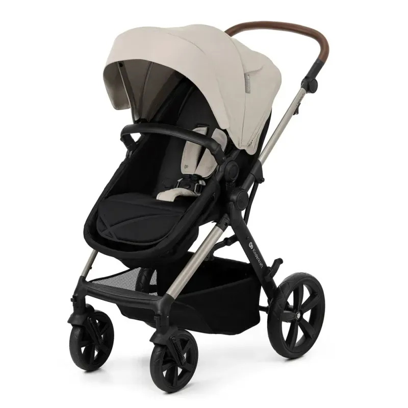 Jucarii, Copii si Bebe - Carucioare si articole de transport - Carucioare - Carucioare 3 in 1 - Carucior Multifunctional Kinderkraft Moov 2 Eva 4in1 Moon Grey - Infinity.ro