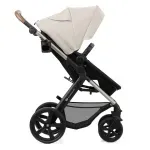 Jucarii, Copii si Bebe - Carucioare si articole de transport - Carucioare - Carucioare 3 in 1 - Carucior Multifunctional Kinderkraft Moov 2 Eva 4in1 Moon Grey - Infinity.ro