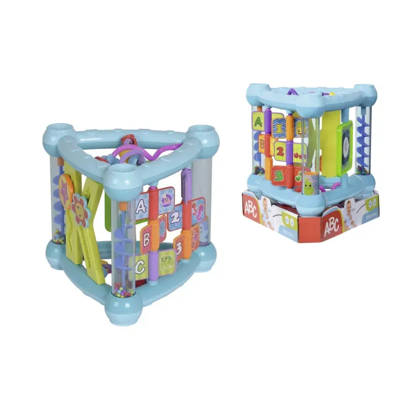 Jucarii, Copii si Bebe - Jucarii si jocuri - Jucarii bebelusi - Jucarii interactive bebelusi - Abc Triunghi Multifunctional Cu Activitati - Infinity.ro