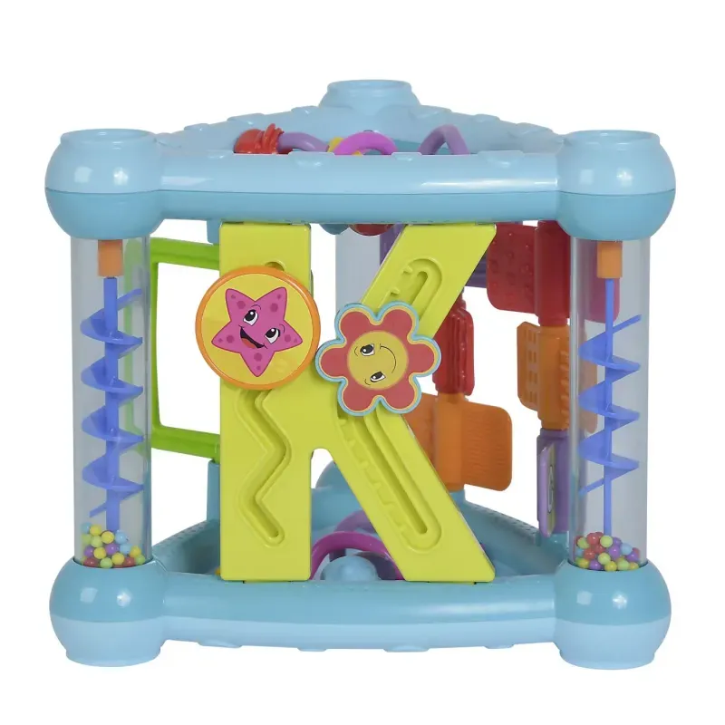 Jucarii, Copii si Bebe - Jucarii si jocuri - Jucarii bebelusi - Jucarii interactive bebelusi - Abc Triunghi Multifunctional Cu Activitati - Infinity.ro