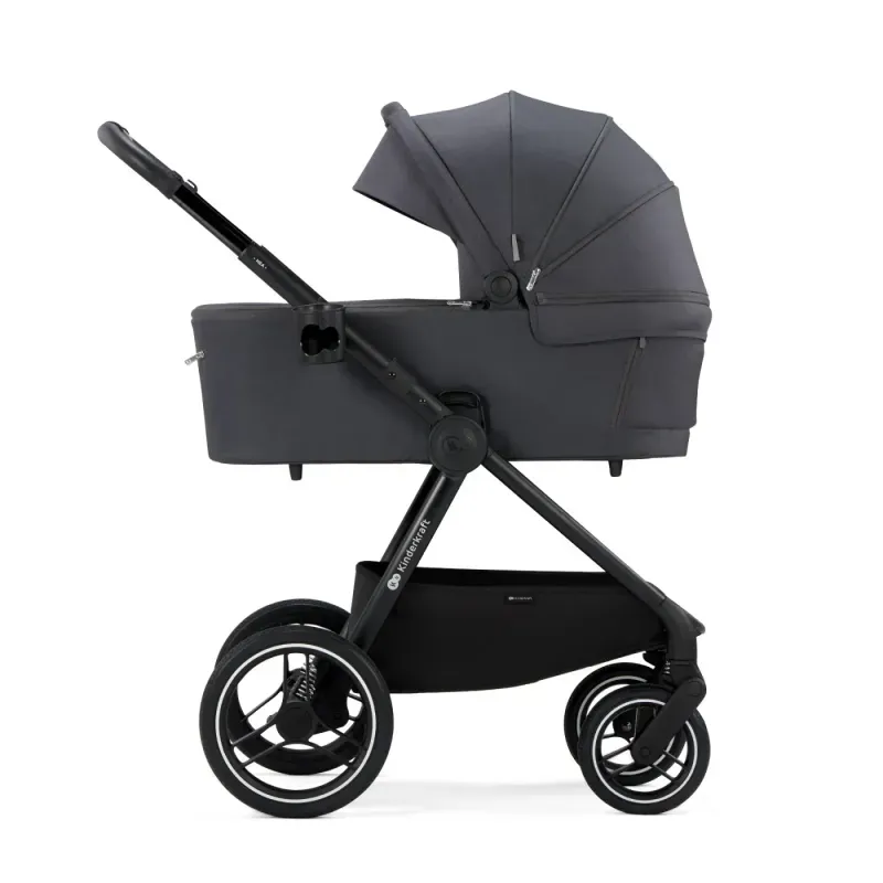 Jucarii, Copii si Bebe - Carucioare si articole de transport - Carucioare - Carucioare 2 in 1 - Carucior Multifunctional 2in1 Kinderkraft Nea Dark Grey - Infinity.ro
