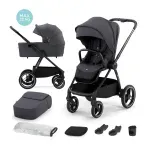 Jucarii, Copii si Bebe - Carucioare si articole de transport - Carucioare - Carucioare 2 in 1 - Carucior Multifunctional 2in1 Kinderkraft Nea Dark Grey - Infinity.ro
