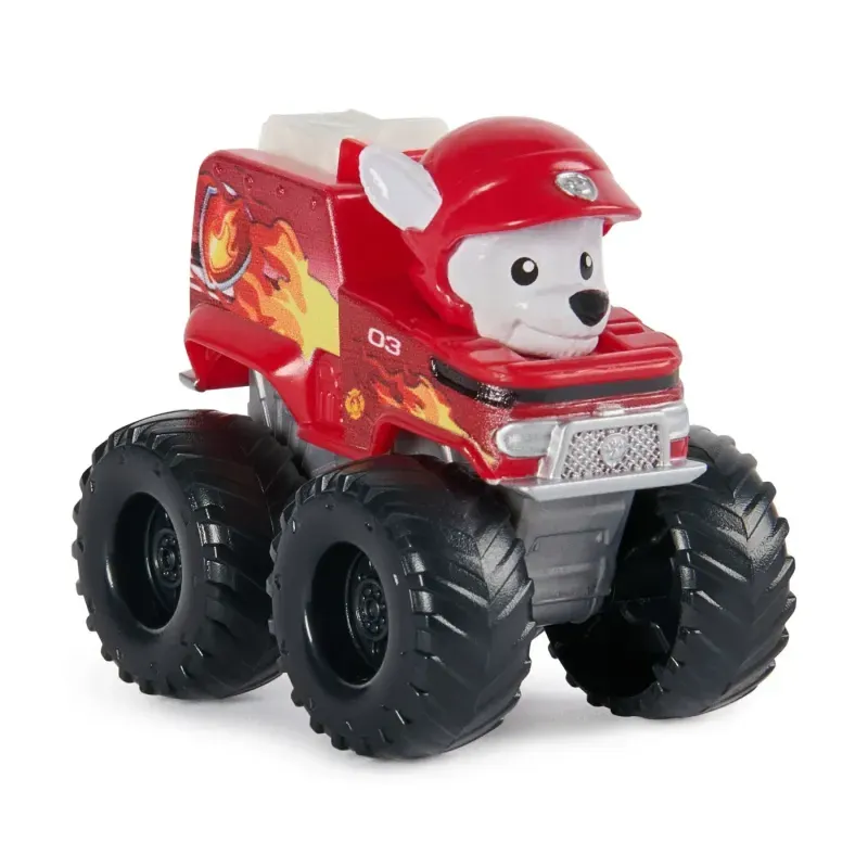 Jucarii, Copii si Bebe - Jucarii si jocuri - Vehicule si jucarii cu telecomanda - Masinute - Patrula Catelusilor Pup Squad Racers Rescue Wheels Vehicul Metalic Marshall Scara 1:55 - Infinity.ro