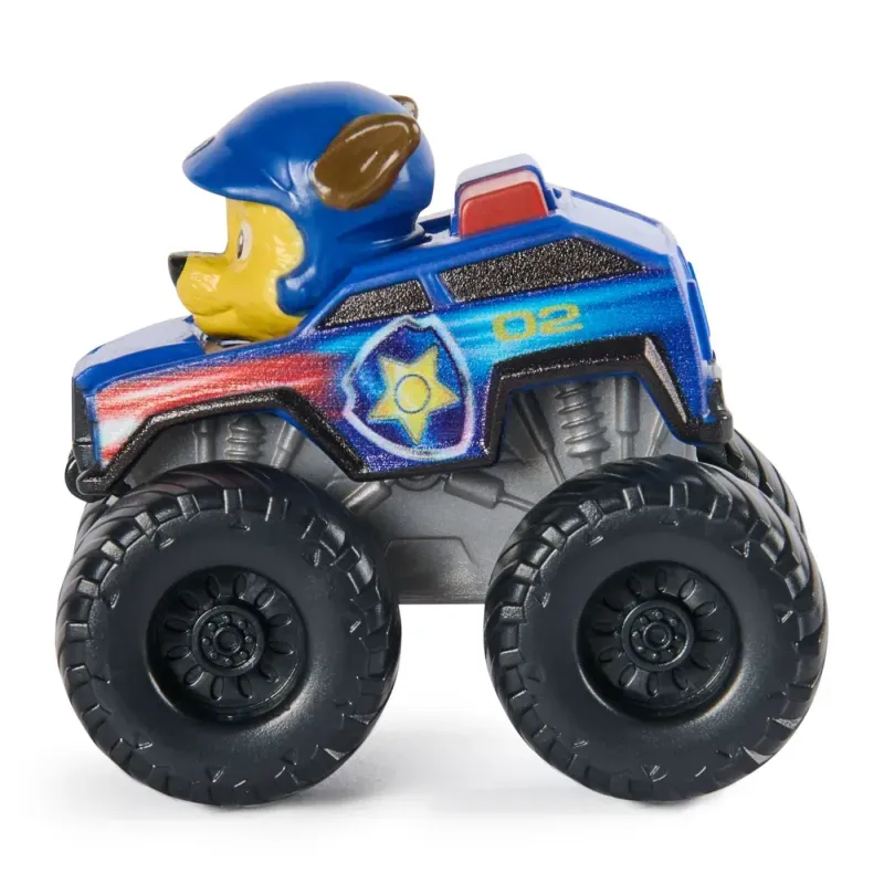 Jucarii, Copii si Bebe - Jucarii si jocuri - Vehicule si jucarii cu telecomanda - Masinute - Patrula Catelusilor Pup Squad Racers Rescue Wheels Vehicul Metalic Chase Scara 1:55 - Infinity.ro