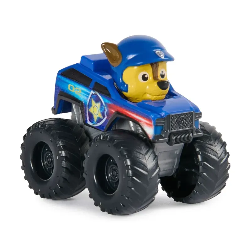 Jucarii, Copii si Bebe - Jucarii si jocuri - Vehicule si jucarii cu telecomanda - Masinute - Patrula Catelusilor Pup Squad Racers Rescue Wheels Vehicul Metalic Chase Scara 1:55 - Infinity.ro
