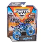 Jucarii, Copii si Bebe - Jucarii si jocuri - Vehicule si jucarii cu telecomanda - Masinute - Monster Jam Masinuta Metalica Megalodon Mov Scara 1 La 64 - Infinity.ro