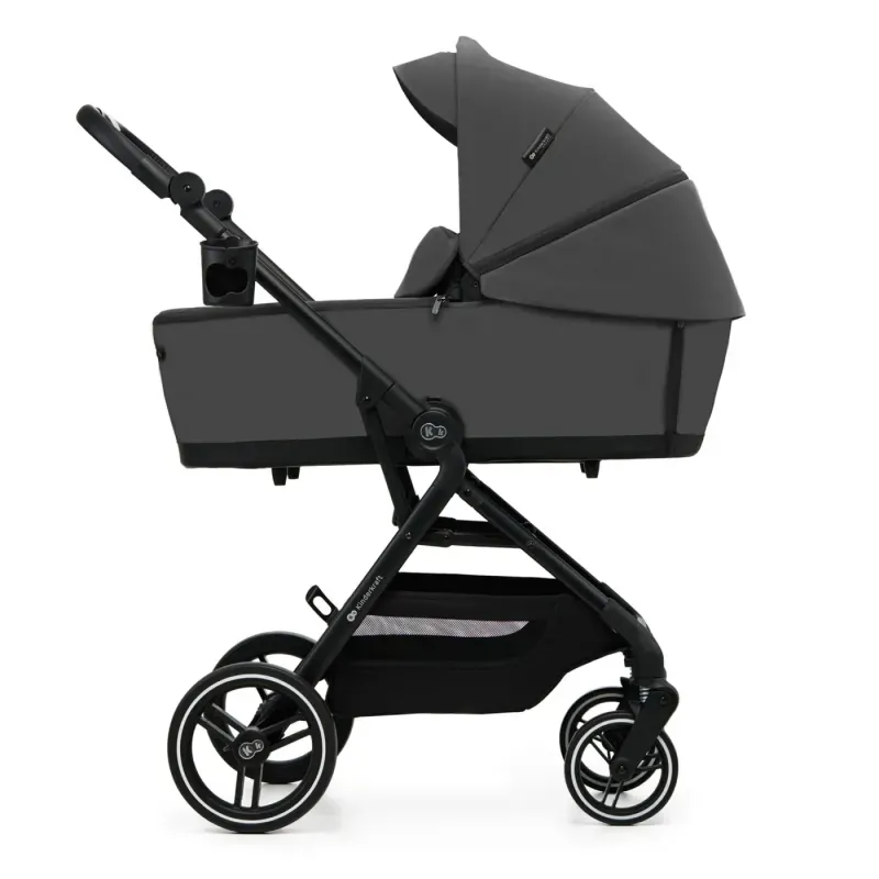 Jucarii, Copii si Bebe - Carucioare si articole de transport - Carucioare - Carucioare 3 in 1 - Carucior Kinderkraft Yoxi 3in1 (mink Pro) Moon Grey - Infinity.ro