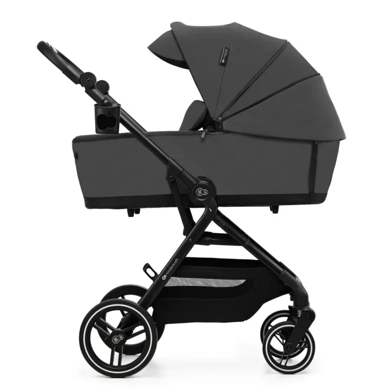 Jucarii, Copii si Bebe - Carucioare si articole de transport - Carucioare - Carucioare 3 in 1 - Carucior Kinderkraft Yoxi 3in1 (mink Pro) Moon Grey - Infinity.ro