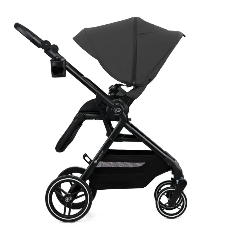 Jucarii, Copii si Bebe - Carucioare si articole de transport - Carucioare - Carucioare 3 in 1 - Carucior Kinderkraft Yoxi 3in1 (mink Pro) Moon Grey - Infinity.ro